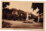 BONNIERES SEINE ET OISE YVELINES 78 - LE MONUMENT ET CARREFOUR - EDITION G ANDRE VERNON EURE - Bonnieres Sur Seine