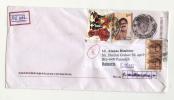 Mailed Cover (letter) With Stamps    2010  From India To Bulgaria - Storia Postale