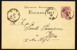 Poland Vorläufer Deutsches Reich Postal Stationery Ganzsache RATIBOR Oberschlesien 1882 WIEN Austria (2 Scans) - Postcards