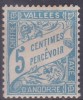 ANDORRE TAXE N° 17 - NEUF * - Unused Stamps