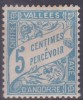 ANDORRE TAXE N° 17 - NEUF * - Neufs