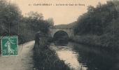 ( CPA 77 )  CLAYE-SOUILLY  /  Les Bords Du Canal De L'Ourcq  - - Claye Souilly