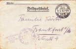 VERY RARE CENSORED LETTER FROM WAR, 1917, AUSTRO-HUNGARY - WO1
