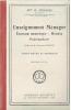 LIVRE SCOLAIRE: G. COULON : ENSEIGNEMENT MENAGER ECONOMIE DOMESTIQUE HYGIENE PUERICULTURE  COURS MOYEN ET SUPERIEUR 1931 - 6-12 Ans