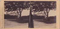 MONTEUX " Photo Sur Carton De 1891  " Trés Rare Dim Env 17 Sur 8 Cm - Monteux