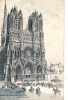 C.P. ILLUSTREE PAR ROBIDA - REIMS - SACRE DE CHARLES VII - ARRIVEE A LA CATHEDRALE - Robida