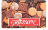 Germany - K1408B  09/93 - Griesson Cakes - Kekse - Private Chip Card - 4.000 Ex. - K-Series : Customers Sets