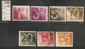 UK - POSTAGE DUE -  1982 - SG # D90/101  PART OF THE SET - USED - Postage Due