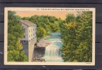 27314     Stati  Uniti,   Ohio, Youngstown,  The  Old  Mill  And  Falls,     Mill  Creek  Park,  NV - Altri & Non Classificati