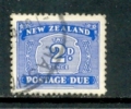 1939 NEW ZEALAND POSTAGE DUE MICHEL: P27 FINE USED - Impuestos