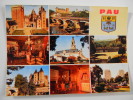 Cp Souvenir De Pau - Greetings From...