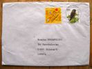 Cover Sent From Belgium To Lithuania, Bird Oiseaux, Vakantie Vacances - Lettres & Documents