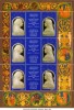 HUNGARY, 1990. King Of Mathias, Bibliotheca Corviniana, With English Text, Special Block   Commemorative Sheet MNH×× - Commemorative Sheets
