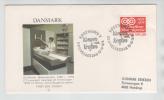 Denmark FDC 12-10-1978 The Fight Aginst Cancer With Cachet - Handball