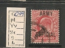 UK - OFFICIAL STAMPS -  ARMY - 1902 - SG # O49 - USED - - Servizio