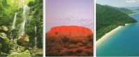 WORLD HERITAGE AUSTRALIA  Chalahn Falls - Uluru - DAintree     Unesco Heritage - Far North Queensland