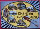 Dep 45 , Cpm CHATILLON Sur LOIRE , 7 Vues (74) - Chatillon Sur Loire