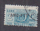 Z6915 - TRIESTE A AMG FTT PACCHI SASSONE N°14 SX - Paketmarken/Konzessionen