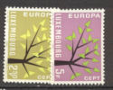 Europa 1962  Luxembourg 612/613  * *  TB - 1962