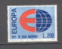 Europa  1964  Saint Marin  639  * *  TB - 1964