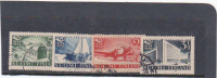 Finland 1938 Trcentenary Of Finnish Postal Services Used Set - Usati