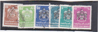 United Aram Emirates 1976 Definitives  6 Val Used - Emirats Arabes Unis (Général)