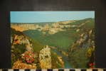 CP, 07, Paysages Du Vivarais, Grotte De La Madeleine Et L'Ardèche, 1974, Voyagée - Other & Unclassified