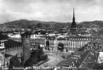 TORINO. Piazza Castello. Vg. C/fr. Per TRIESTE 1953. - Piazze