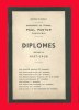 UNIVERSITE DU TRAVAIL Paul PASTUR Charleroi - DIPLOMES Délivrés En 1937-1938 - IN MEMORIAM - Eloge De P. PASTUR   (2222) - Diploma & School Reports