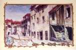 74 Le Vieil ANNECY Miniature De A Gruffaz, Illustrateur, Maisons Gothiques De La Cote Perriere - Annecy-le-Vieux
