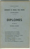 UNIVERSITE DU TRAVAIL Paul PASTUR Charleroi - DIPLOMES Délivrés En 1938-1939   (2225) - Diplomas Y Calificaciones Escolares