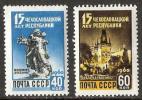 Celebrations 1960 USSR MNH 2 Stamps Mi 2339-40 15th Anniv Of Czechoslovakia Charles Bridge, Prague  "Fraternization" - Otros & Sin Clasificación