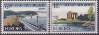 EUROPA  - BELGIQUE 1977 - Yvert N° 1848/1849 - NEUFS SANS CHARNIERE - 1977