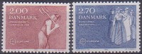 EUROPA  - DANEMARK 1982 - Yvert N° 752/753 - NEUFS SANS CHARNIERE - 1982