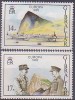 EUROPA  - GIBRALTAR 1982 - Yvert N° 458/459 - NEUFS SANS CHARNIERE - 1982