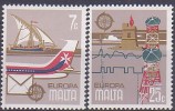 EUROPA  - MALTE 1979 - Yvert N° 583/584 - NEUFS SANS CHARNIERE - 1979