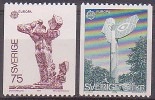 EUROPA  - SUEDE 1974 - Yvert N° 831/832 - NEUFS SANS CHARNIERE - 1974