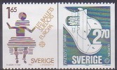 EUROPA  - SUEDE 1983 - Yvert N° 1219/1220 - NEUFS SANS CHARNIERE - 1983