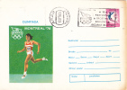 OLYMPICS, MONTREAL, 1976, COVER STATIONERY, ENTIER POSTAL, OBLITERATION CONCORDANTE, ROMANIA - Summer 1976: Montreal