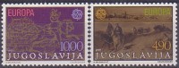 Delcampe - EUROPA  - YOUGOSLAVIE 1979 - Yvert N° 1663/1664 - NEUFS SANS CHARNIERE - 1979