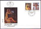 YUGOSLAVIA - JUGOSLAVIJA - FDC - PAINTINGS - ACT - NUDES  - 1993 - Desnudos