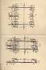 Original Patentschrift - Streckmaschine Für Haut , 1904, E. Post In Wallingford , New Haven , USA !!! - Máquinas