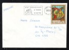 INTERNATIONAL WOMEN'S DAY, 1982, METER MARK ON COVER, ROMANIA - Lettres & Documents