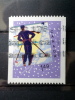 Canada - 2006 - Mi.nr.2373 - Used - Christmas - Old Christmas Card Designs - Skier - Self-adhesive - Used Stamps