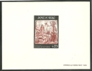 ANDORRA- 3 PRUEBAS DE LUJO CORREO FRANCES CATALOGO M. ABAD. Nº 191/193 - Hojas Bloque