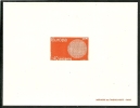 ANDORRA- 2 PRUEBAS DE LUJO CORREO FRANCES CATALOGO M. ABAD. Nº 202/203 - Blocs-feuillets