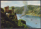 Germany PPC Der Rhein Burg Rheinstein Auf Der Lorely 152 M über Dem Rhein - Loreley
