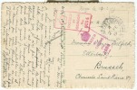 Allemagne - Occupation Belge, Carte "Feldpost Office", Solingen Vers Bruxelles Du 02/02/19, "passed By Censor", See Scan - OC38/54 Belgische Bezetting In Duitsland