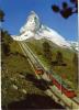 Suisse . ZERMATT. Gornergratbahn.1616-3130 M (funiculaire) - Kabelbanen