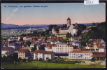 Porrentruy - Vue Générale Avec Le Château Et La Gare - Vers 1925 (8595) - Porrentruy